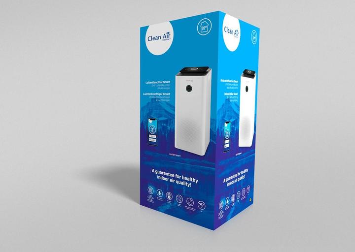 Actual product image Clean Air Optima CA-707 Smart - 2in1 Luchtontvochtiger en Luchtreiniger - 20litre/day - 5 voudige filterte (70 m², 20 l/24h)