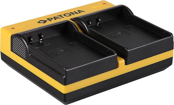Immagine prodotto Patona Caricabatterie doppio per Samsung BP1900 NX1 NX-1 con cavo micro-USB