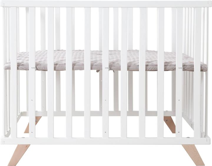 Image du produit Roba Parc 75x100 cm avec pieds en bois Lil Planet gris (72.50 cm, 98 cm)