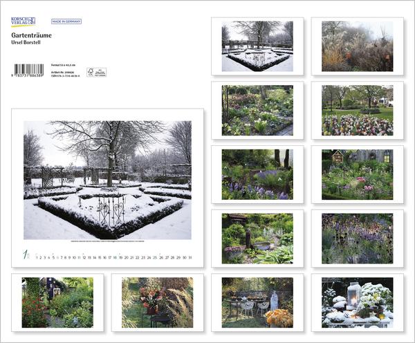 Actual product image Gartenträume 2026 (55 x 45.5 cm)