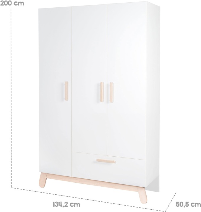 Immagine prodotto Roba Armadio Clara a 3 ante (134 cm)