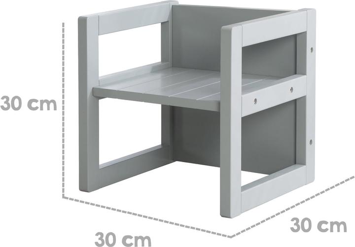 Produktbild Roba Kindersitzgruppe (Kinderhocker, Kinderstuhl, Kindertisch)