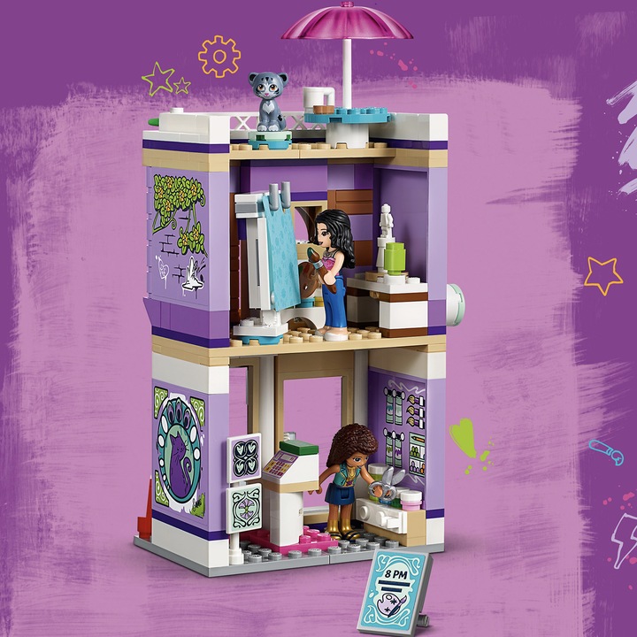 Image du produit LEGO Le studio d'artiste d'Emma (41365, LEGO Friends)