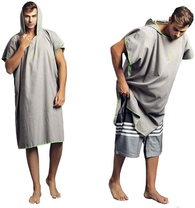 Actual product image Hiturbo Surf Poncho mit Kapuze