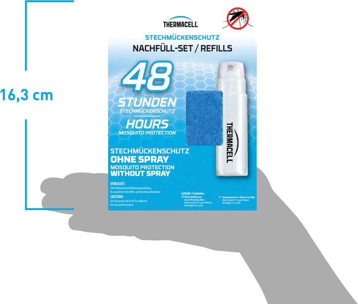 Actual product image Thermacell R-4 refill set 48 hours