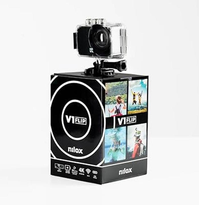 Actual product image Nilox NXACV1FLIP01 4 MP 4K Ultra HD CMOS Sports Action Camera 65 g
