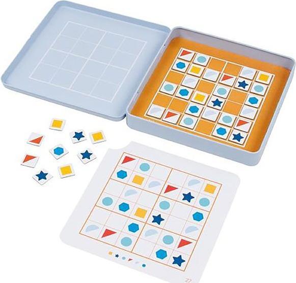 Productafbeelding Goki Sudoku, 36 magneten, 25 sjabloonkaarten (Duits)