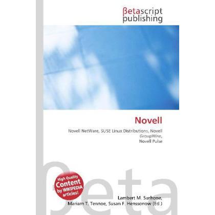 Thumbnail - Novell, Fachbücher von Lambert M. Surhone, Miriam T. Timpledon, Susan F. Marseken