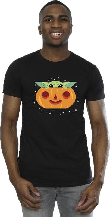 Immagine prodotto Star Wars The Mandalorian Grogu Pumpkin Maglietta Uomo (5XL)