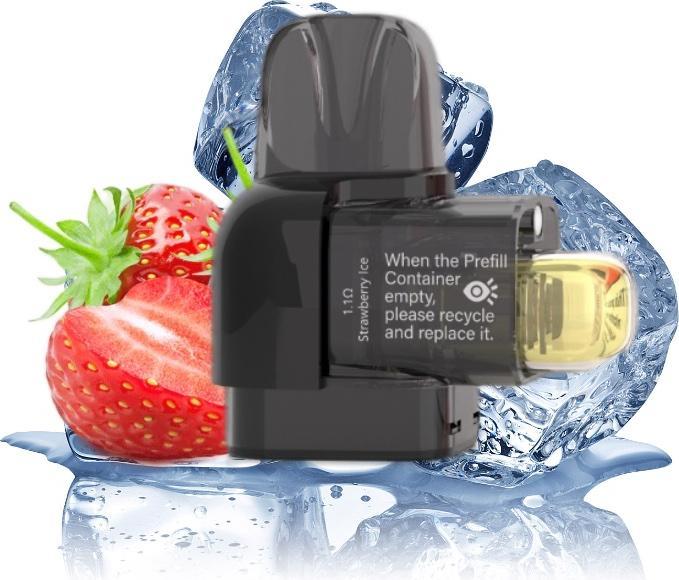 Actual product image Sikary S10000 Pod - Strawberry Ice (Strawberry, Sprig)