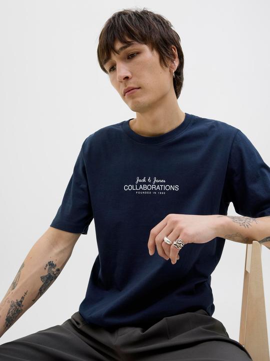 Immagine prodotto Jack & Jones Gedruckt Rundhalsausschnitt T-shirt T-shirt (XS)