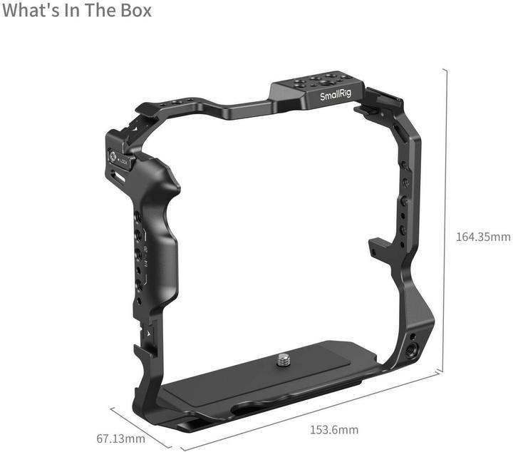 Produktbild SmallRig 5623 Cage for Canon EOS R5 Mark II with Battery Grip BG-R20 (Cage)