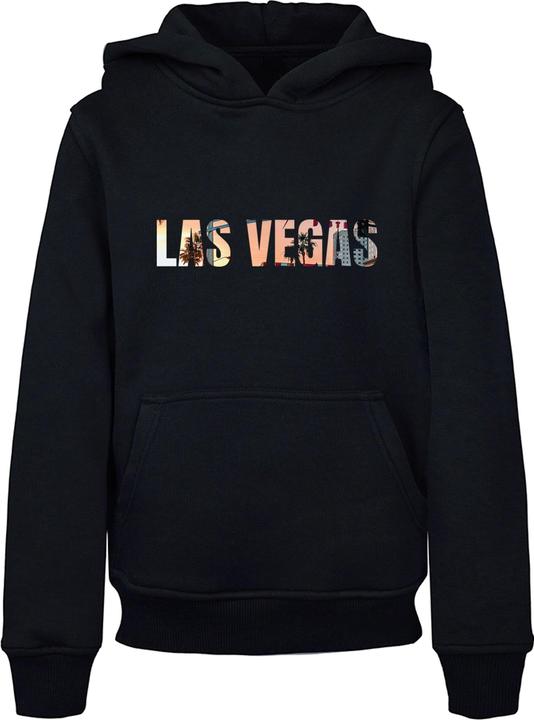 Actual product image Merchcode Las Vegas White Basic Kids Hoody - 174535 (158, 164)