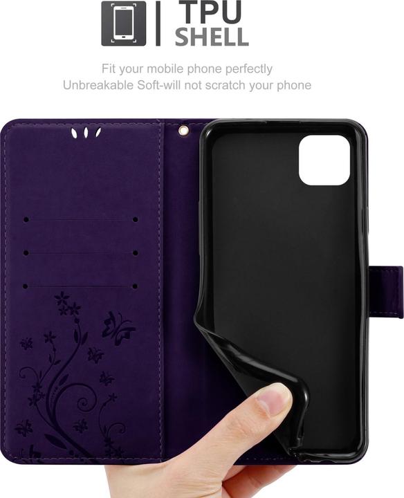 Image du produit Cadorabo Pochette Flower Book (Samsung Galaxy A22 5G)