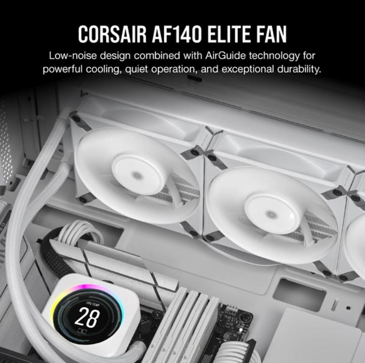 Productafbeelding Corsair Ventilator AF140 ELITE Fluid Dynamic (140 mm, 1 x)