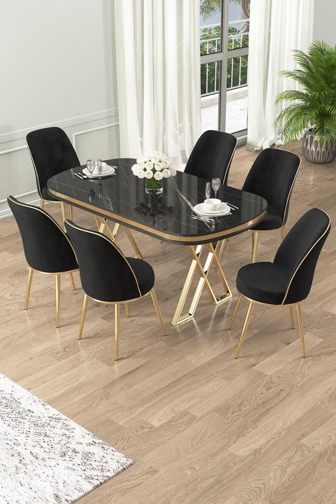 Actual product image Hanah Home Lai Dining TableChairs Set (Metal)