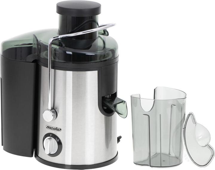 Produktbild Mesko Juicer MS 4126b Stainless steel, 600 W, Number of speeds 3