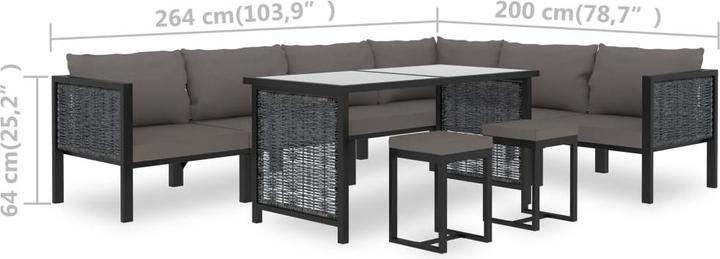 Produktbild vidaXL Gartensofa