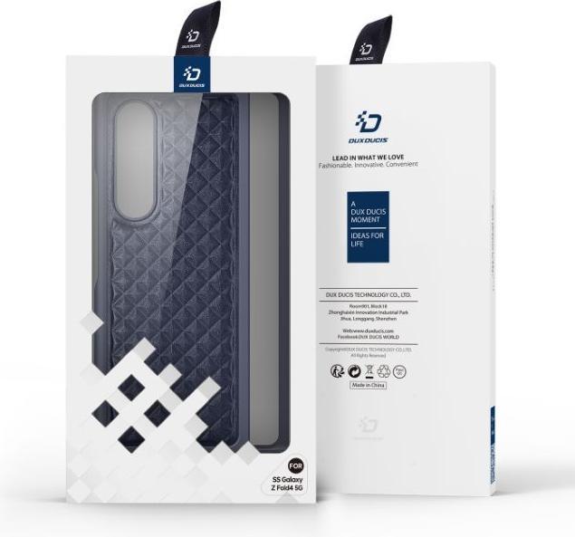 Actual product image Dux Ducis Venice Series Genuine Leather Case (Samsung Galaxy Z Fold4)