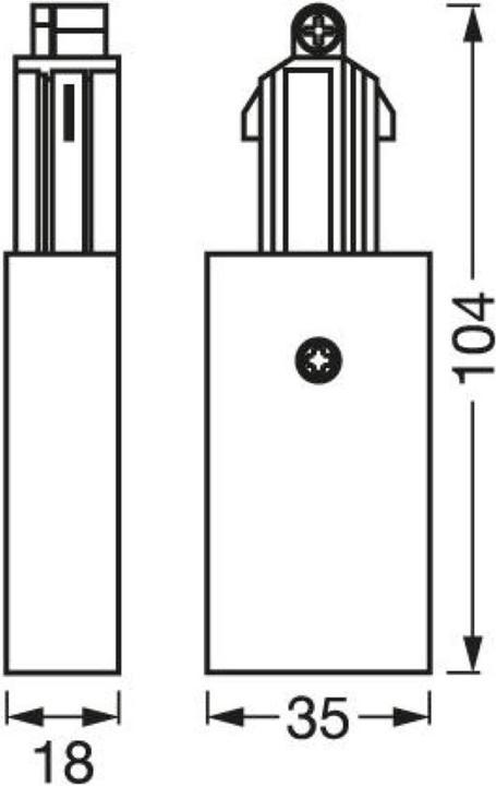 Actual product image Ledvance Tracklight Accessories