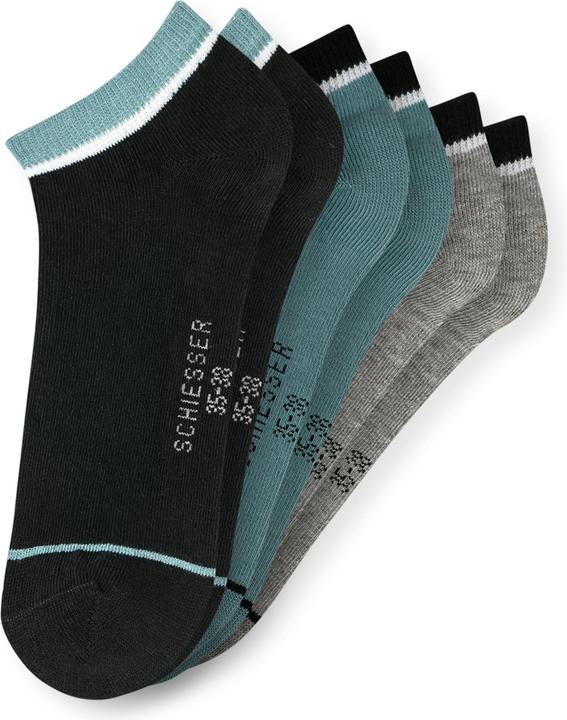 Produktbild Schiesser Sneakersocken "Uni" (3er Pack, 39, 42)