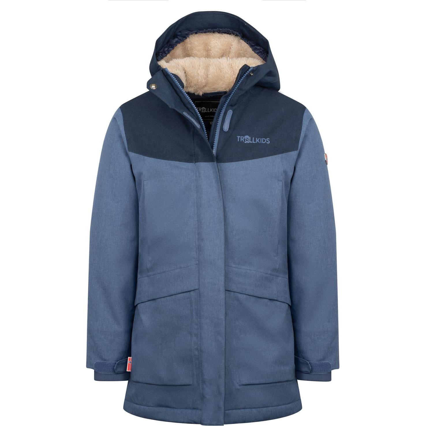 Trollkids, Mädchen, Jacke, Girl's Oslo Coat Pro (98), Blau, 98