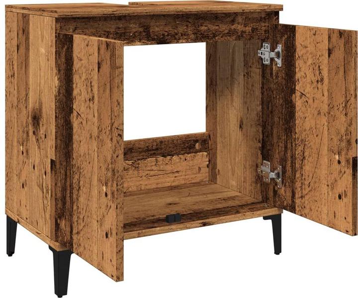 Produktbild vidaXL Waschbeckenschrank (58 x 33 x 60 cm)