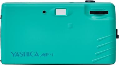 Actual product image Yashica MF-1 Snapshot Art Camera Y Edition Turquoise with 1 Film 400/24
