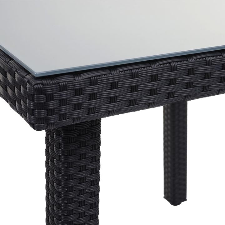 Produktbild JOHN316 Poly-Rattan Gartentisch (80 x 80 x 74.50 cm)