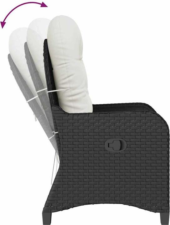 Produktbild vidaXL Gartenliege