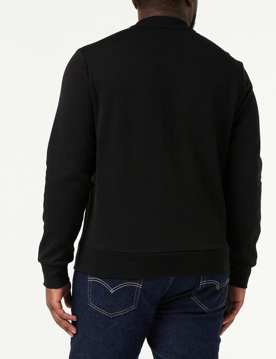 Image du produit Calvin Klein Sweatshirt col rond à logo micro, finitions côtes (L)