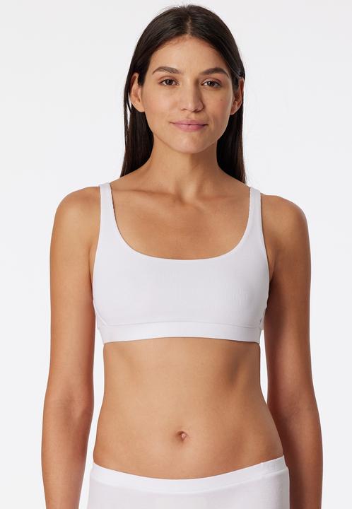 Produktbild Schiesser Pure Rib Bustier (Einzelpack, 38 A)