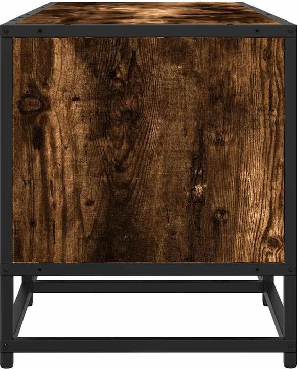 Image du produit vidaXL Armoire TV Lowboard Meuble TV Chêne fumé (160 x 35 x 41 cm)