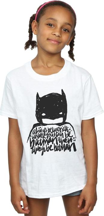 Produktbild Batman Always Be Yourself TShirt Mädchen (128)
