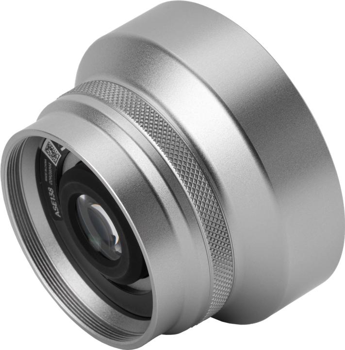 Actual product image Viltrox TCL X100VI Telephoto Conversion Lens for Fuji X100VI Silver (Teleconverter)