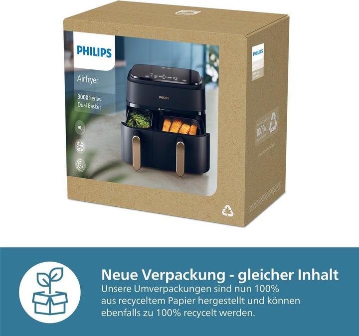 Produktbild Philips Airfryer Dual Basket NA352/00