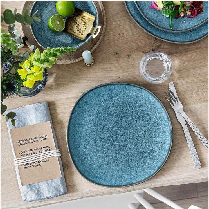 Actual product image Villeroy & Boch Dinner plate Lave 6 pieces, Blue (6 x, 28 cm)