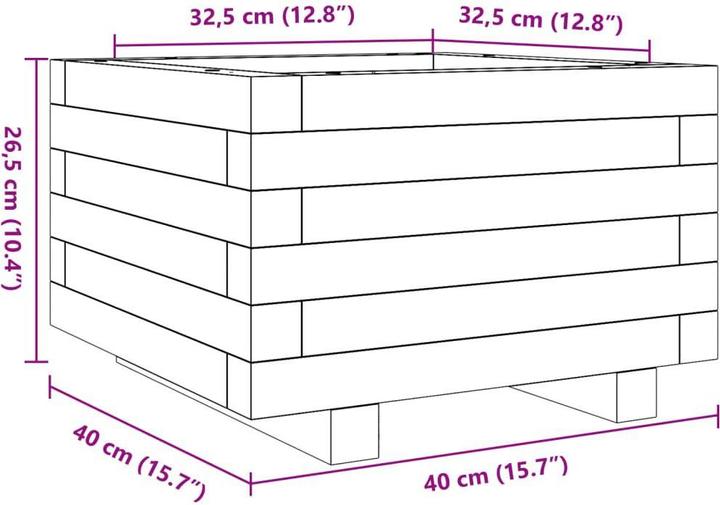 Produktbild vidaXL Pflanzgefäss