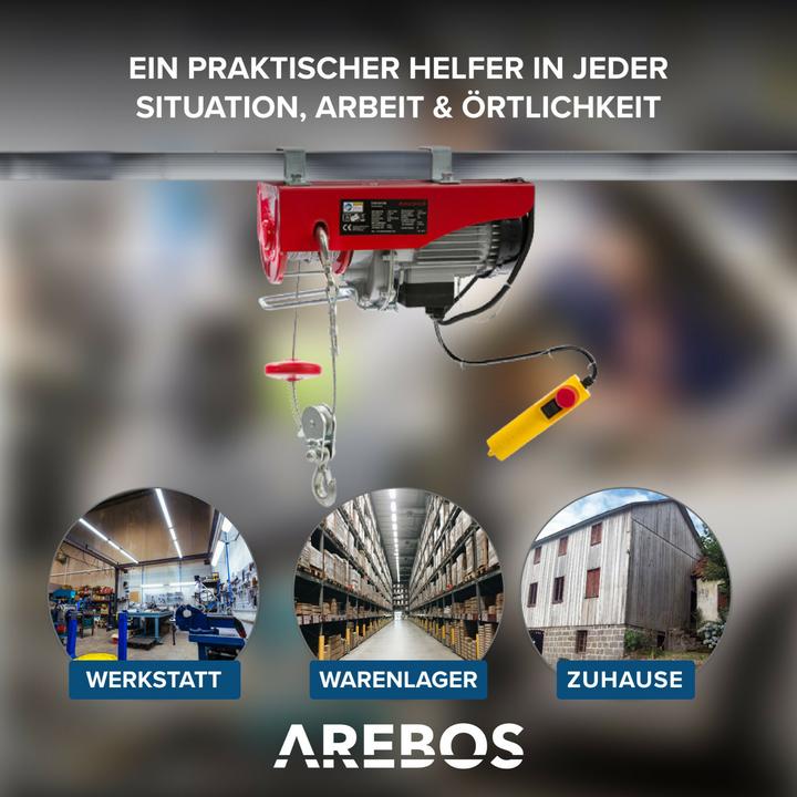 Image du produit Arebos Elektrische Seilwinde
