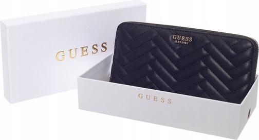 Produktbild Guess Anning Slg Grosse Damen-Geldbörse mit Reissverschluss, Schwarz