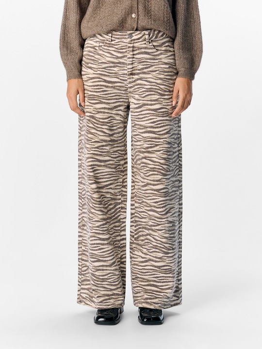 Image du produit Object Print Wide Fit Jeans (S)