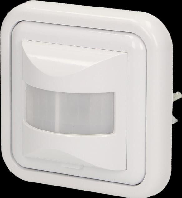 Orno OR-CR-220 Détecteur de mouvement encastré 2 ou 3 fils || 160 degrés et indice de protection : IP20 (9 m)