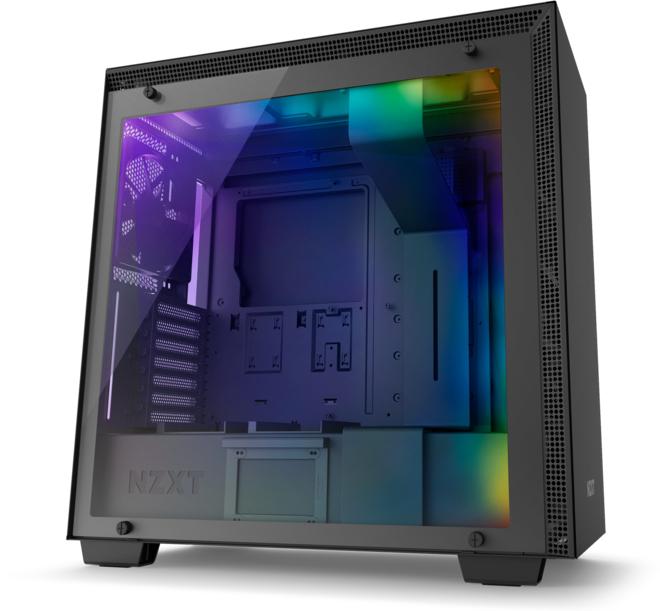 Actual product image NZXT H700i - Black (ATX, mATX, Mini-ITX, E-ATX)
