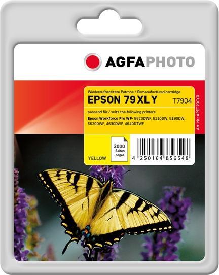 AGFAPHOTO - Yellow - remanufactured - Ink cartridge (Alternative to: Epson 79XL, Epson C13T79044... (Y)