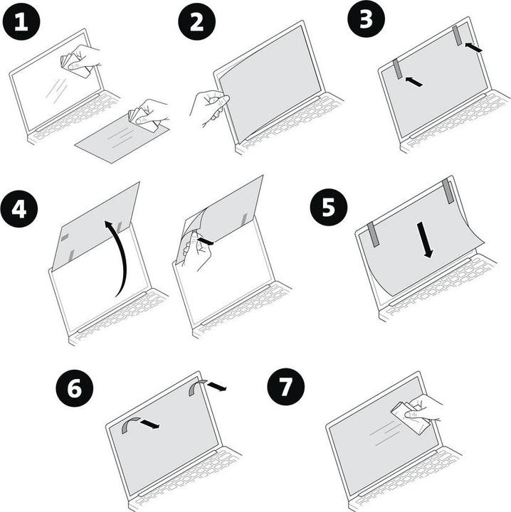 Productafbeelding Kensington Privacyfilter - 2-voudig, verwijderbaar voor Microsoft Surface Go (10", 3 : 2)