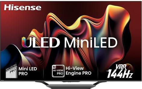 Image du produit Hisense TV 55U7NQ (55", U7N, Mini-LED, 4K, 2024)