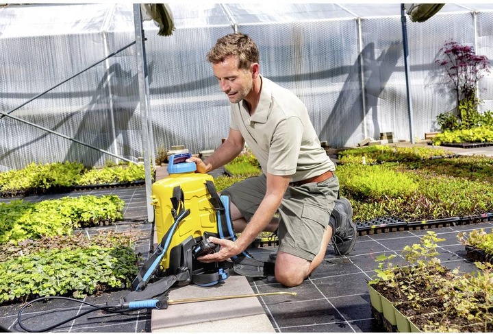 Actual product image Gloria Haus und Garten 000067.0000 Battery backpack sprayer 18V 12l without battery backpack sprayer 12 l (0000 (12 l)