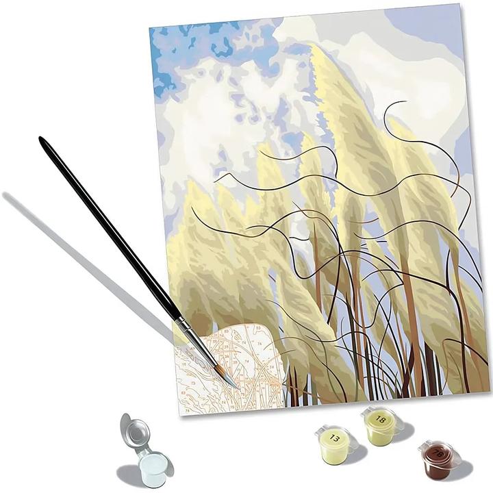 Actual product image Ravensburger CreArt Grass in the Wind