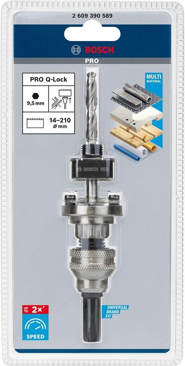 Produktbild Bosch Professional Zubehör Sechskantadapter, 14 - 210 mm (14 mm, 210 mm)