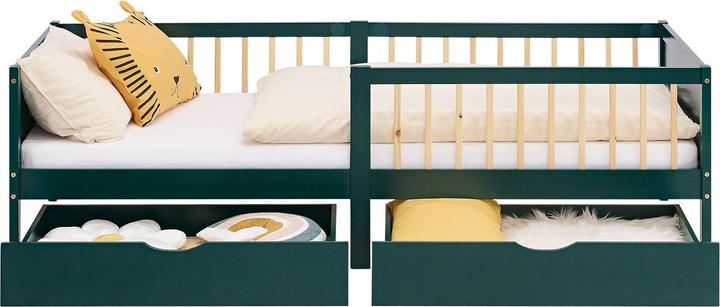 Produktbild Homestyle4u Kinderbett mit Matratze (90 x 200 cm)